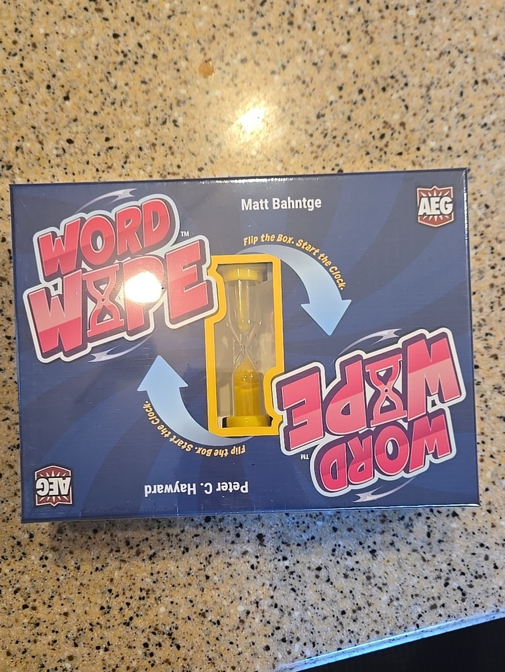 AEG Word &  Wipe Game Box with Yellow Timer
